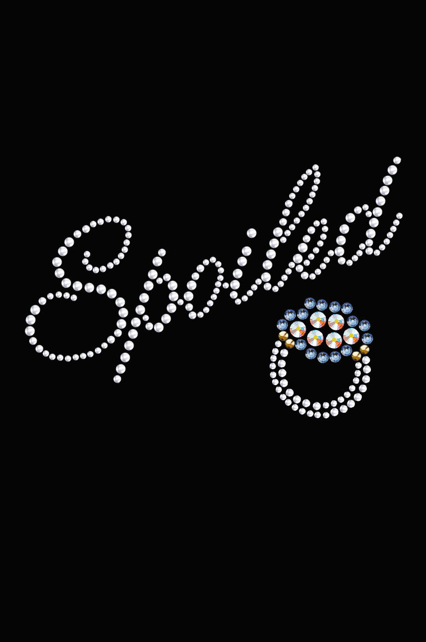 Spoiled - Austrian crystal Sapphire Ring - Womens T-shirt