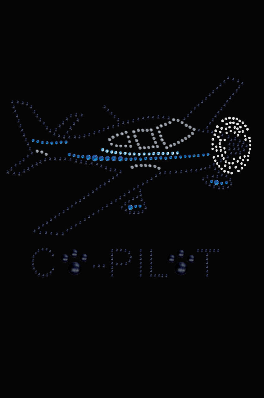 Co-Pilot Airplane (black) - Bandana
