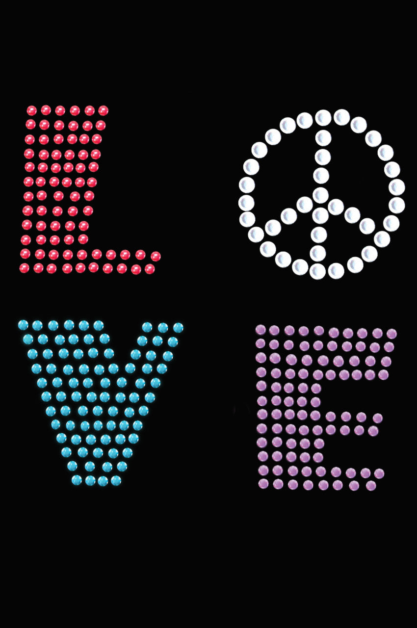 Love with Peace Sign - Bandanna