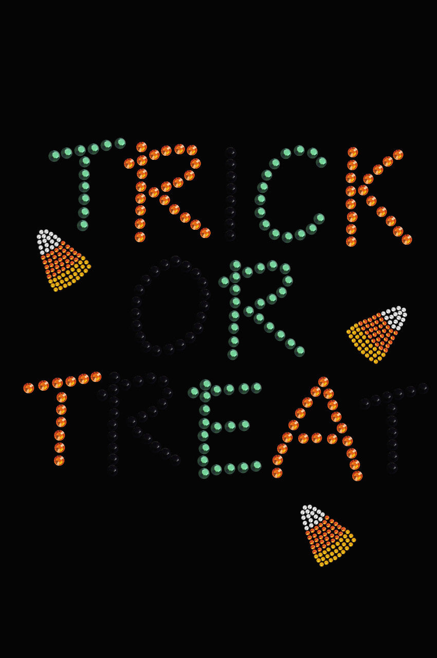 Trick or Treat with Candy Corn Bandanna