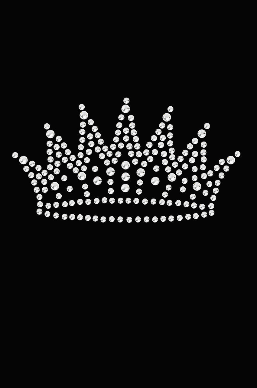 Crown 2 (Rhinestones) - Womens T-shirt