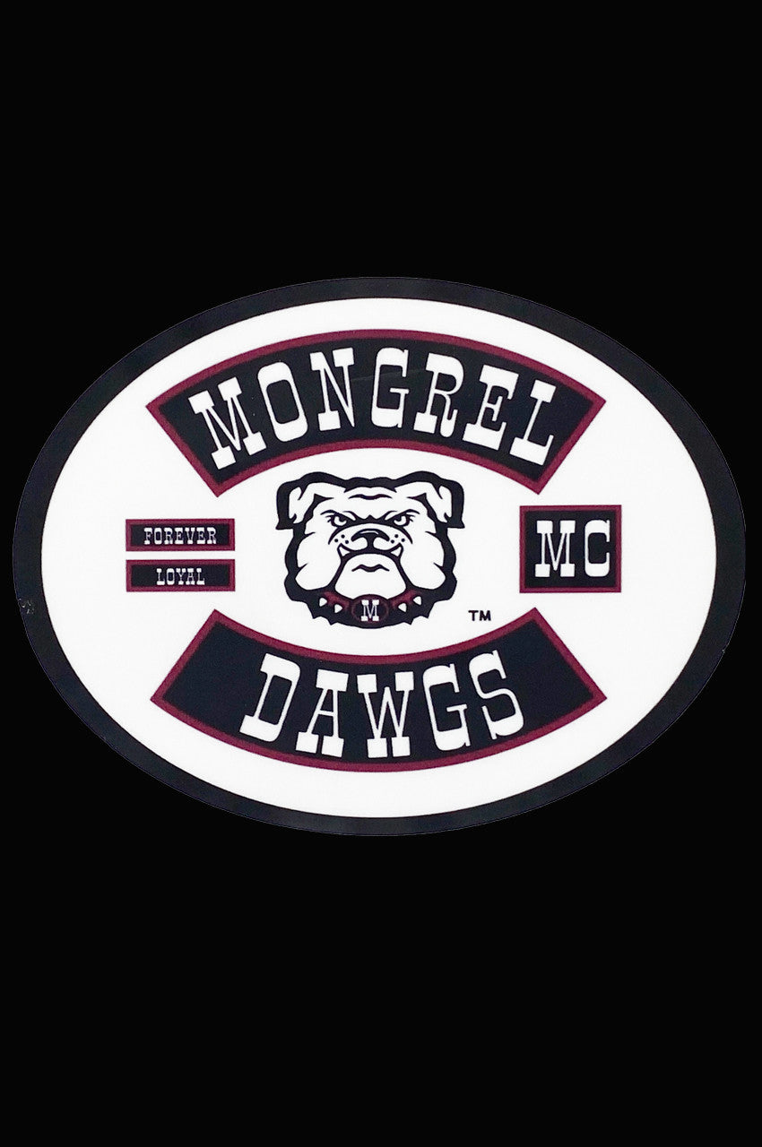 Mongrel Dawgs MC Logo Bandana