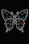 Butterfly with more Butterflies - Womens Tee