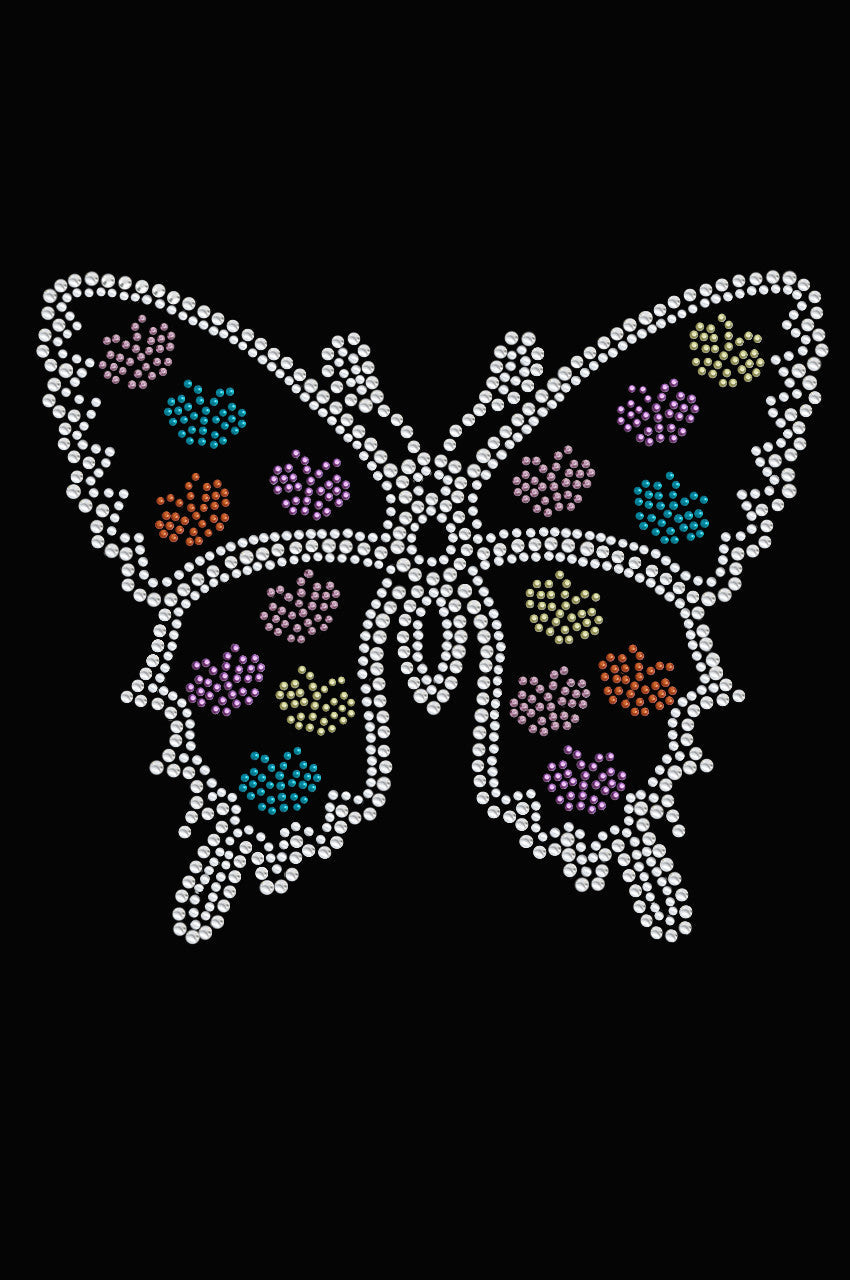 Butterfly with more Butterflies - Womens Tee