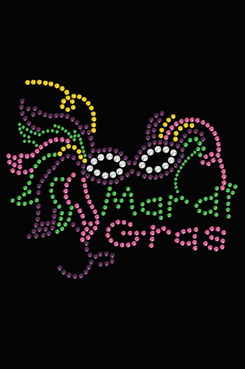 Mardi Gras Mask 5 - Womens T-shirt