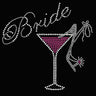 Bride with Drink & High Heel Shoe - Women's T-shirt