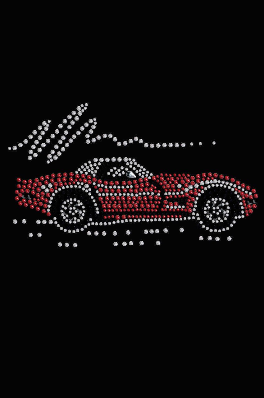 Red Corvette - Womens T-shirt