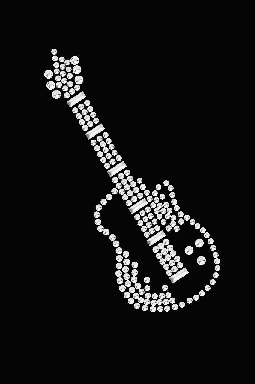 Guitar (Rhinestone) - Women's T-shirt