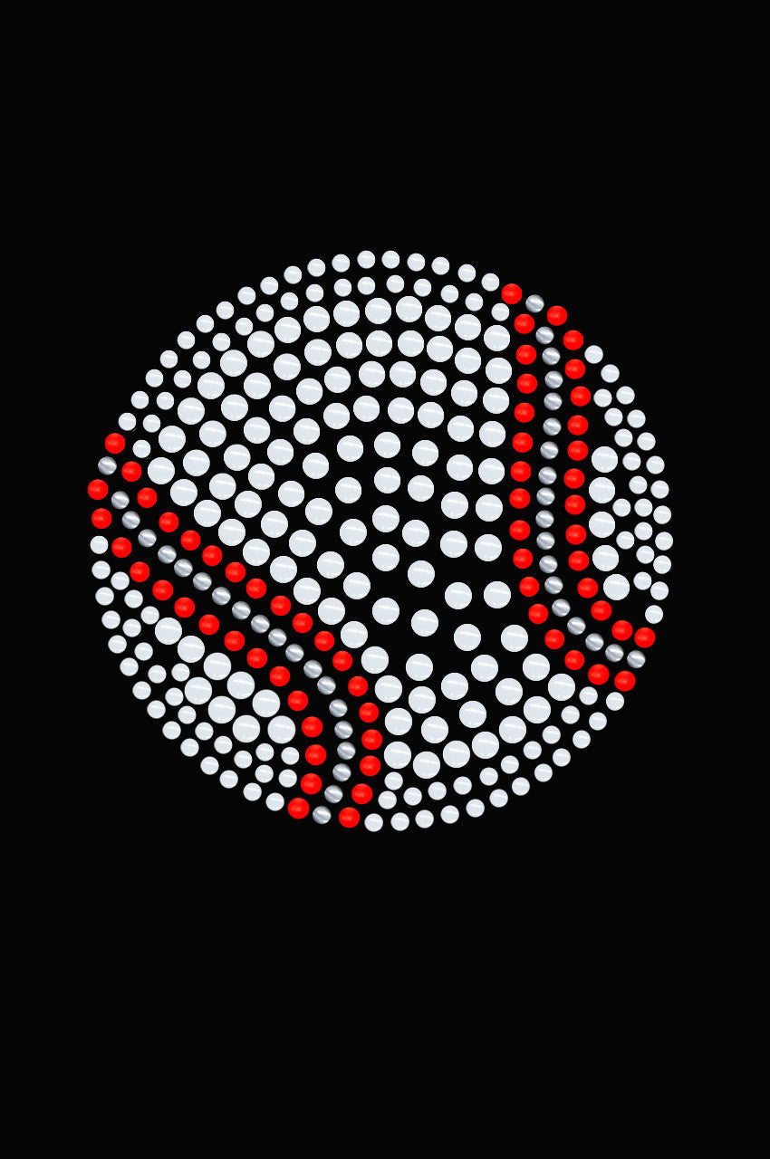 Baseball (White Nailheads) - Women's Tee