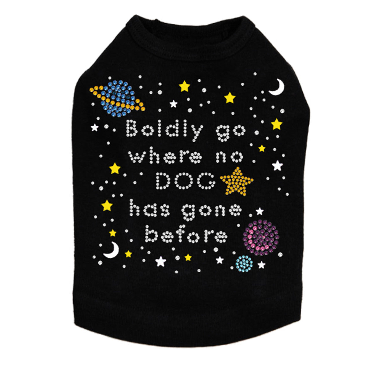 Boldly Go Where No Dog Has Gone Before - Dog Tank