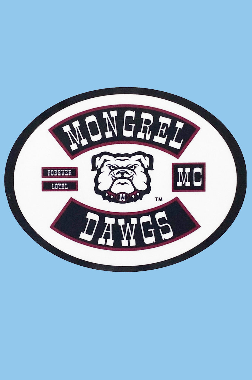 Mongrel Dawgs MC Logo Bandana