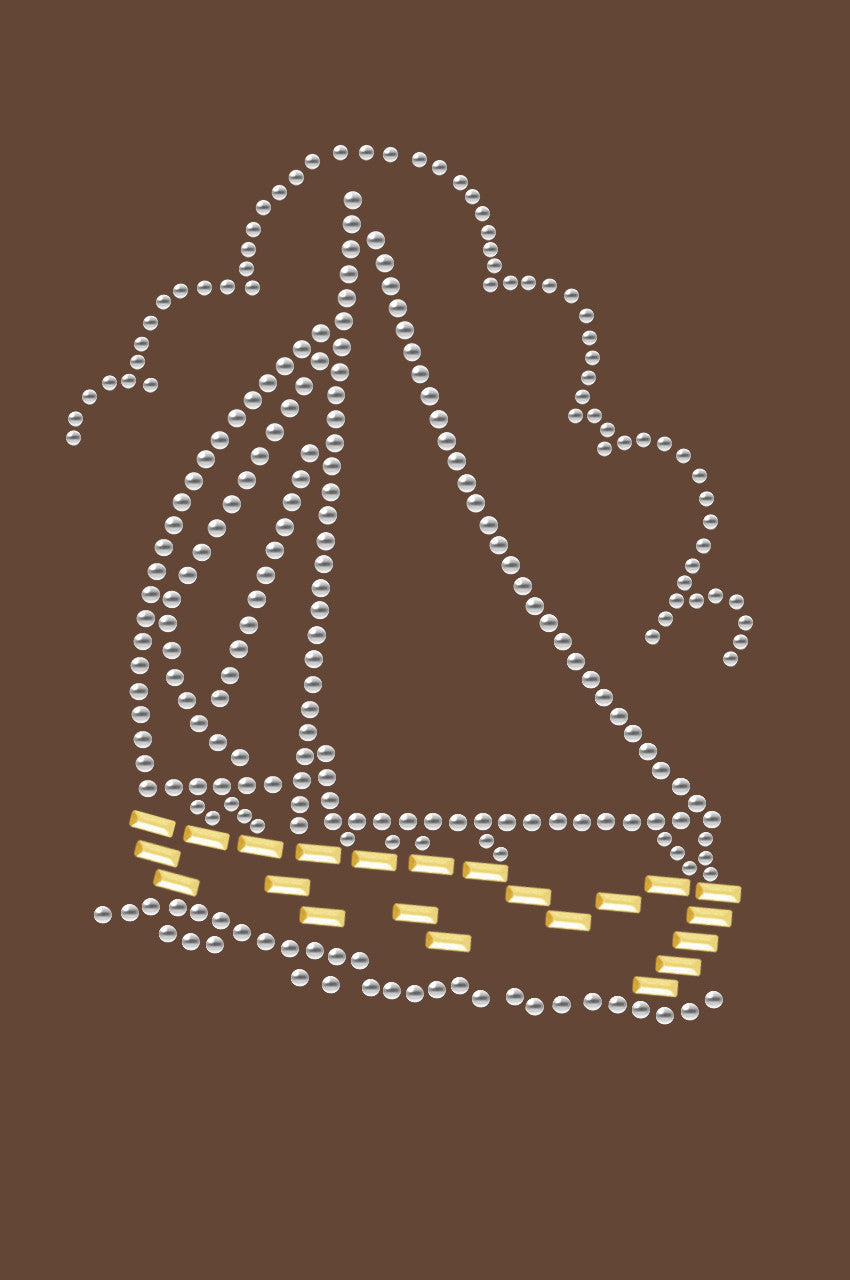 Sailboat (Nailhead) - Womens T-shirt