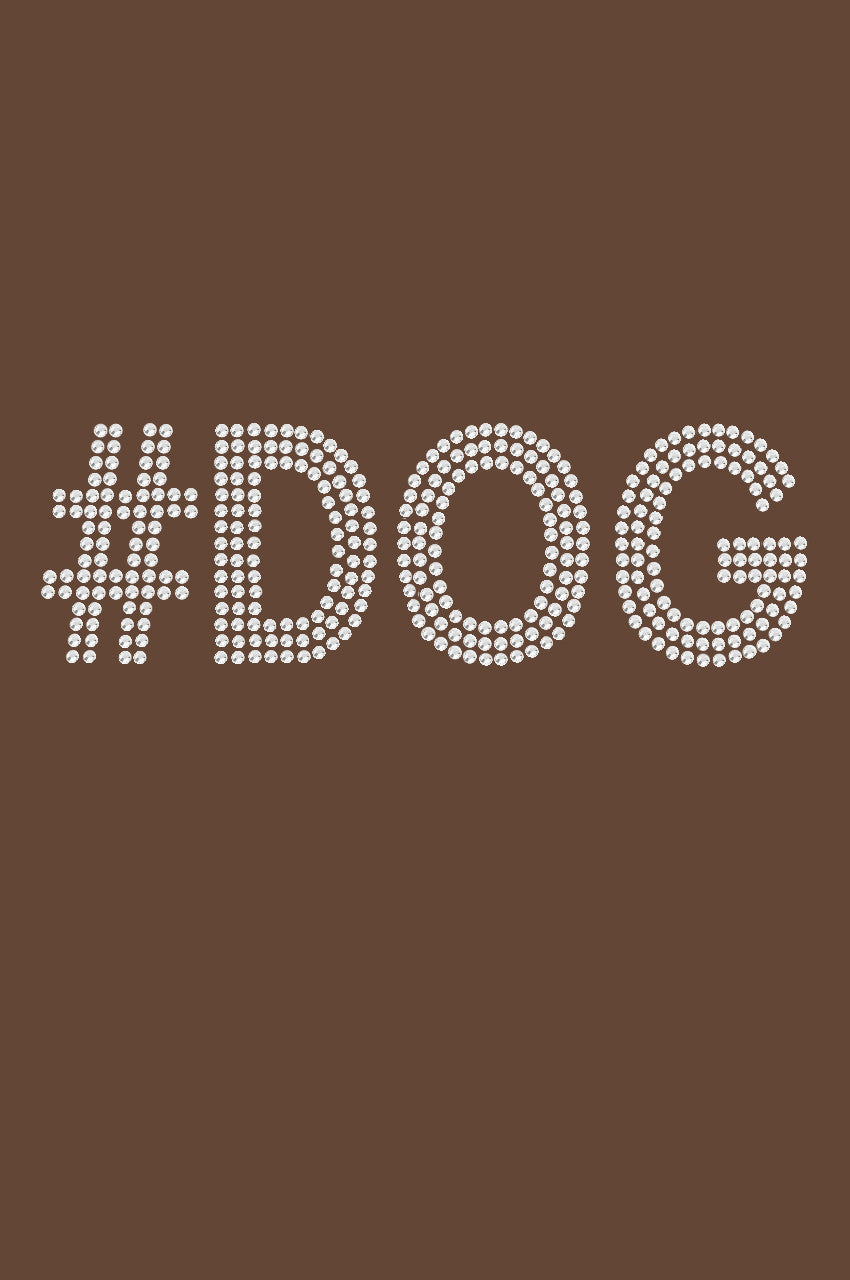 DOG (Rhinestone) - Womens T-shirt