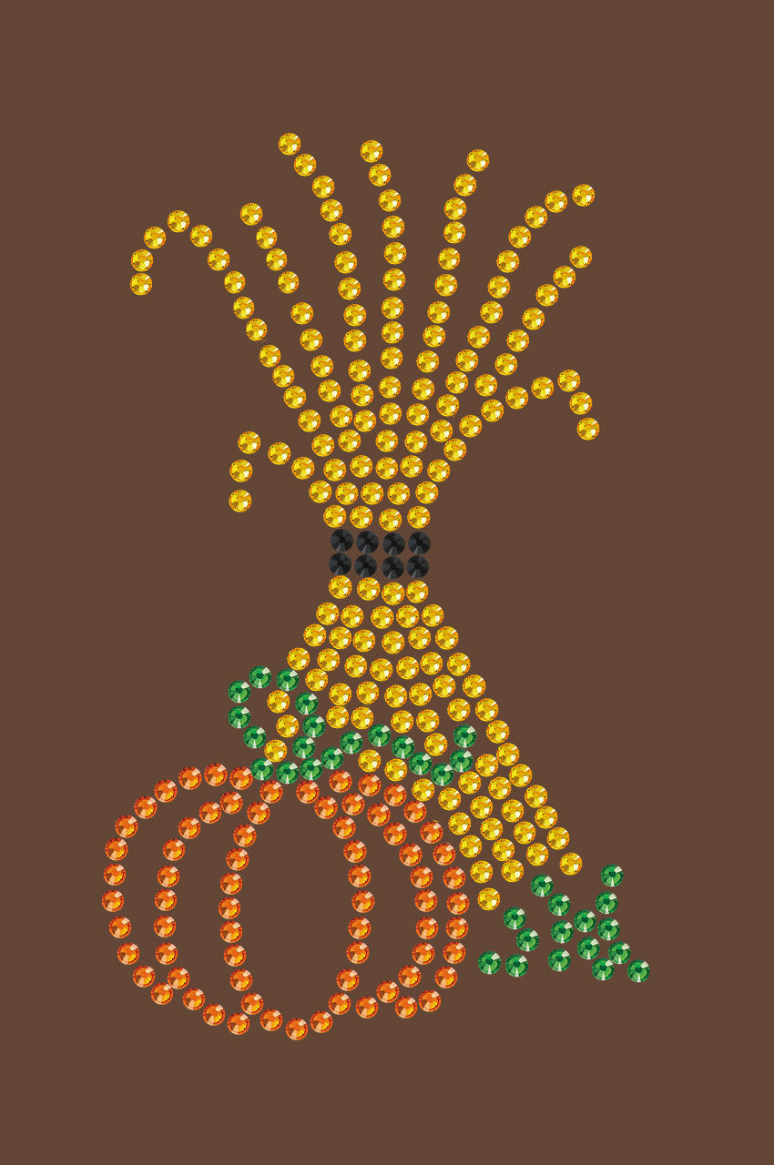 Hay Stack & Pumpkin - Womens T-shirt
