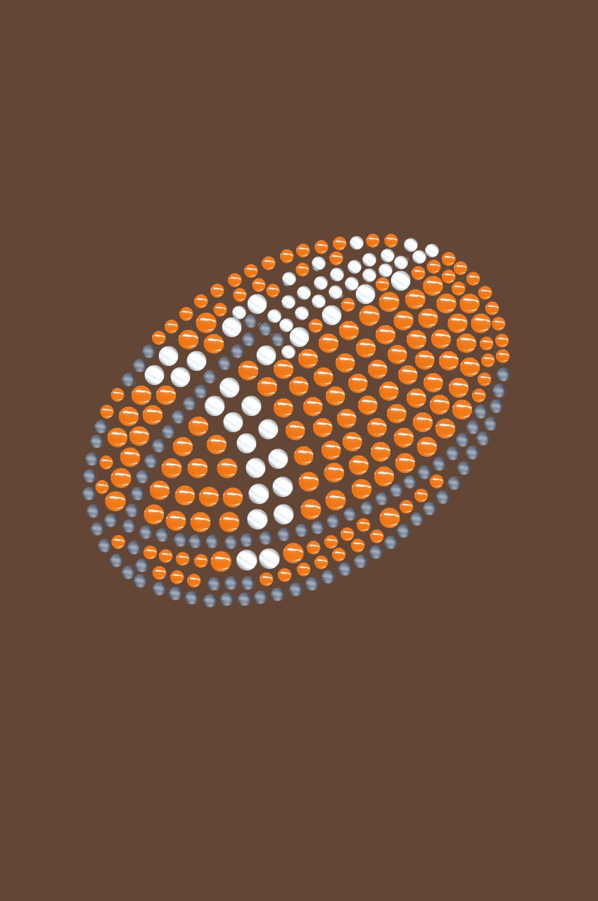 Football (Orange 2) - Womens Tee