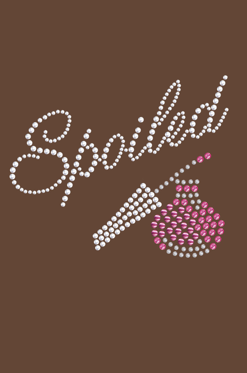 Spoiled with Austrian crystal Nail Polish - Womens T-shirt