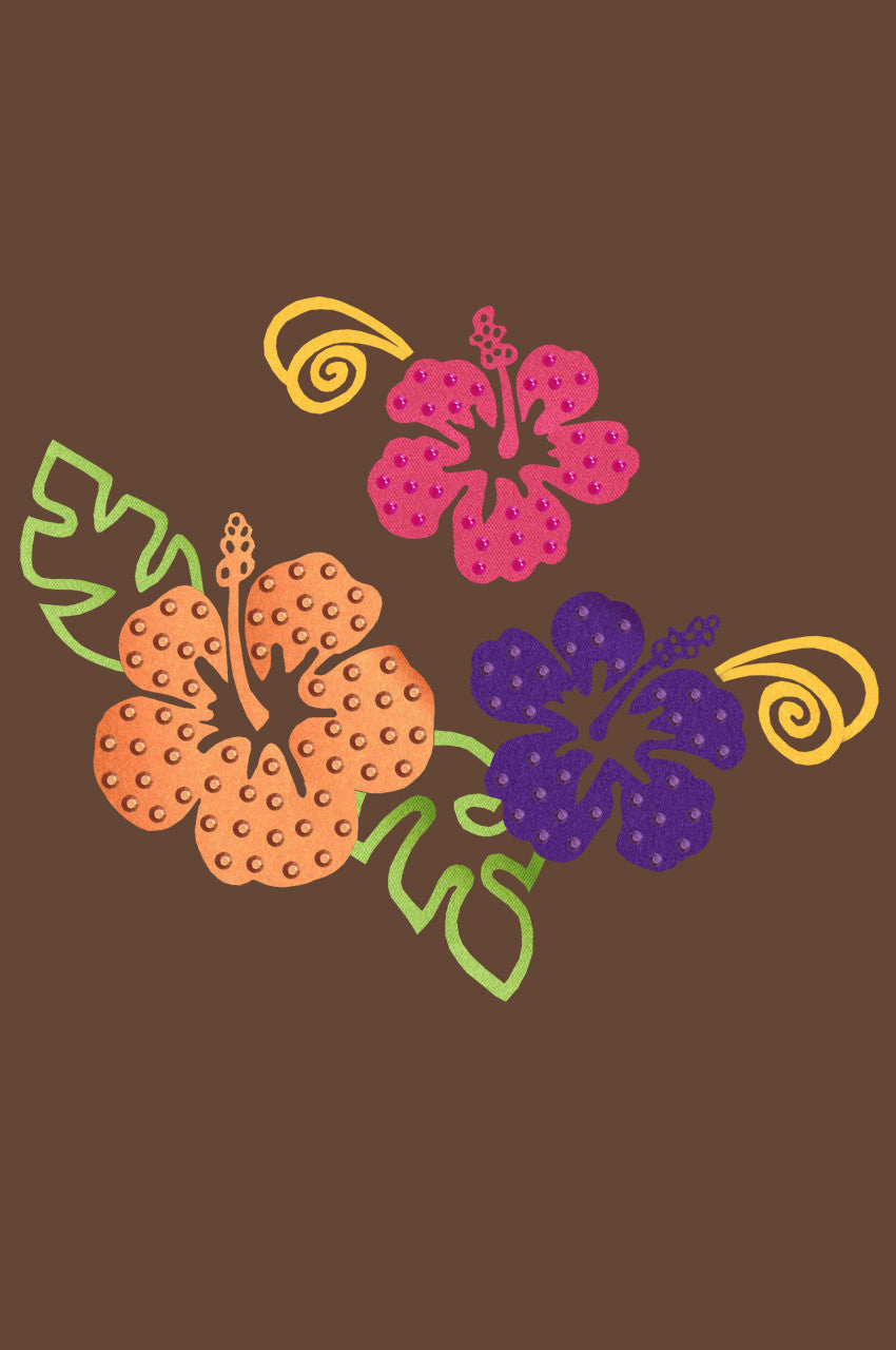 Satin Hibiscus - Womens T-shirt
