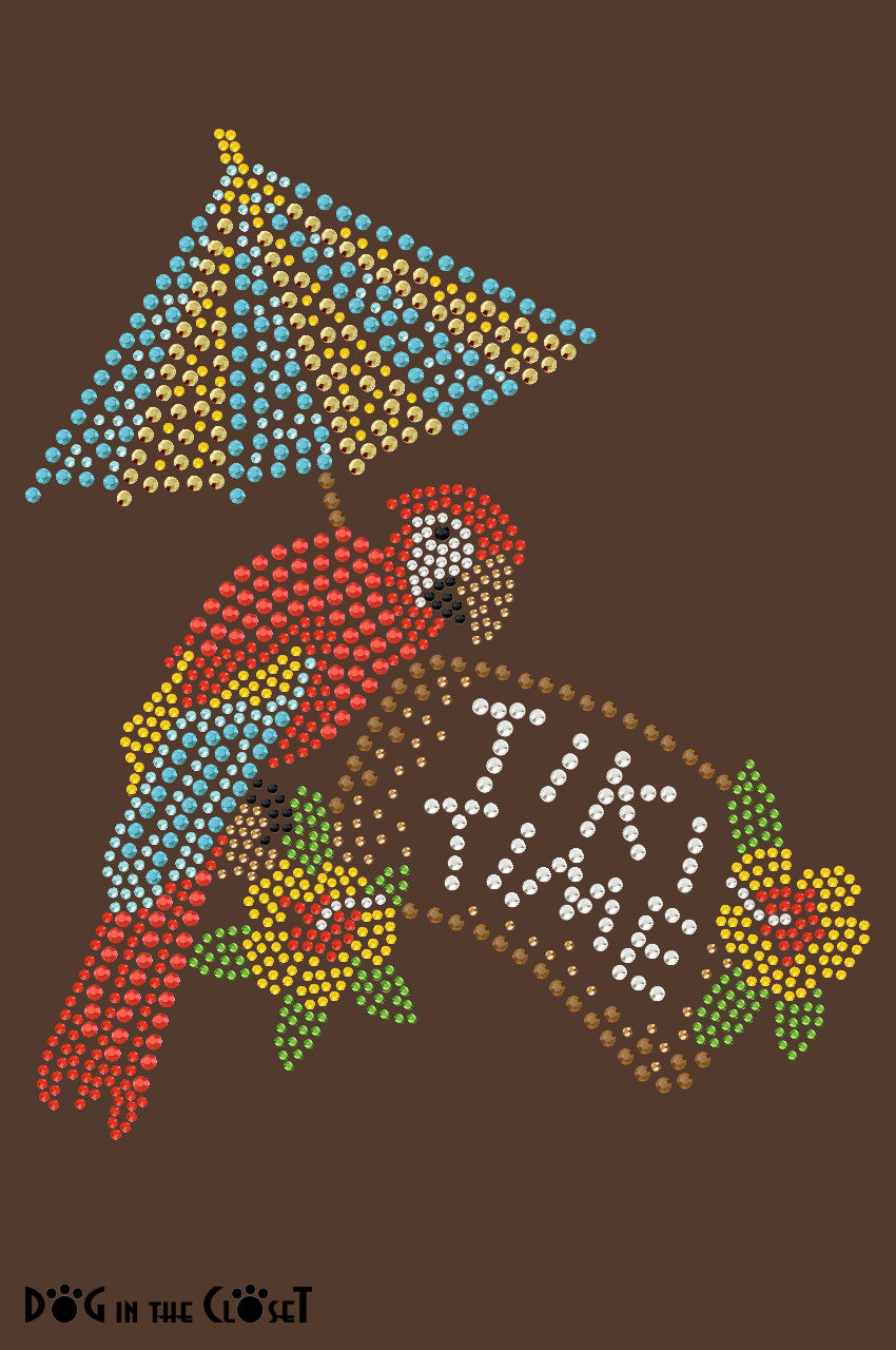 Tiki Time Parrot - Bandana