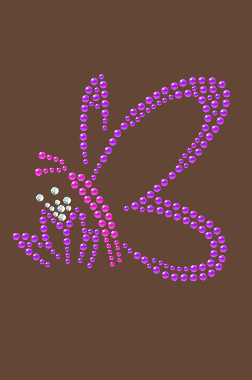 Pink & Purple Nailhead Butterfly - Bandannas