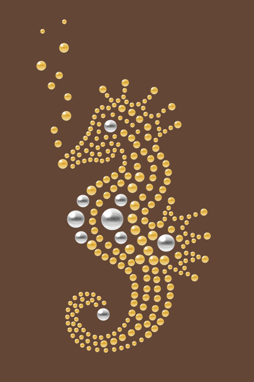 Seahorse (Nailhead) - Womens T-shirt