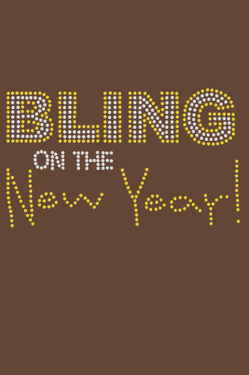 Bling on the New Year - Womens T-shirt