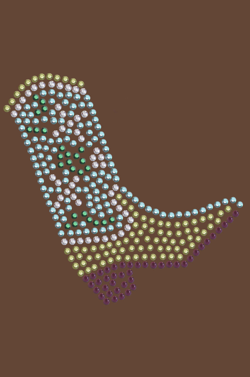 Boot (Green & Turquoise) - bandana