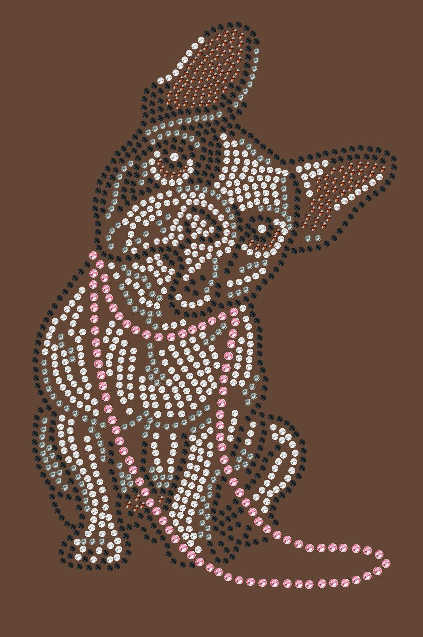 French Bull Dog with Necklace - Womens Tee