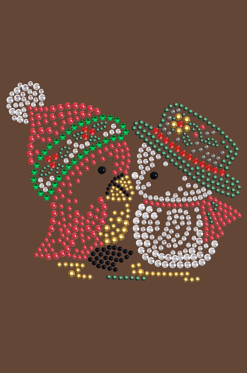 Christmas Birds - Womens T-shirt
