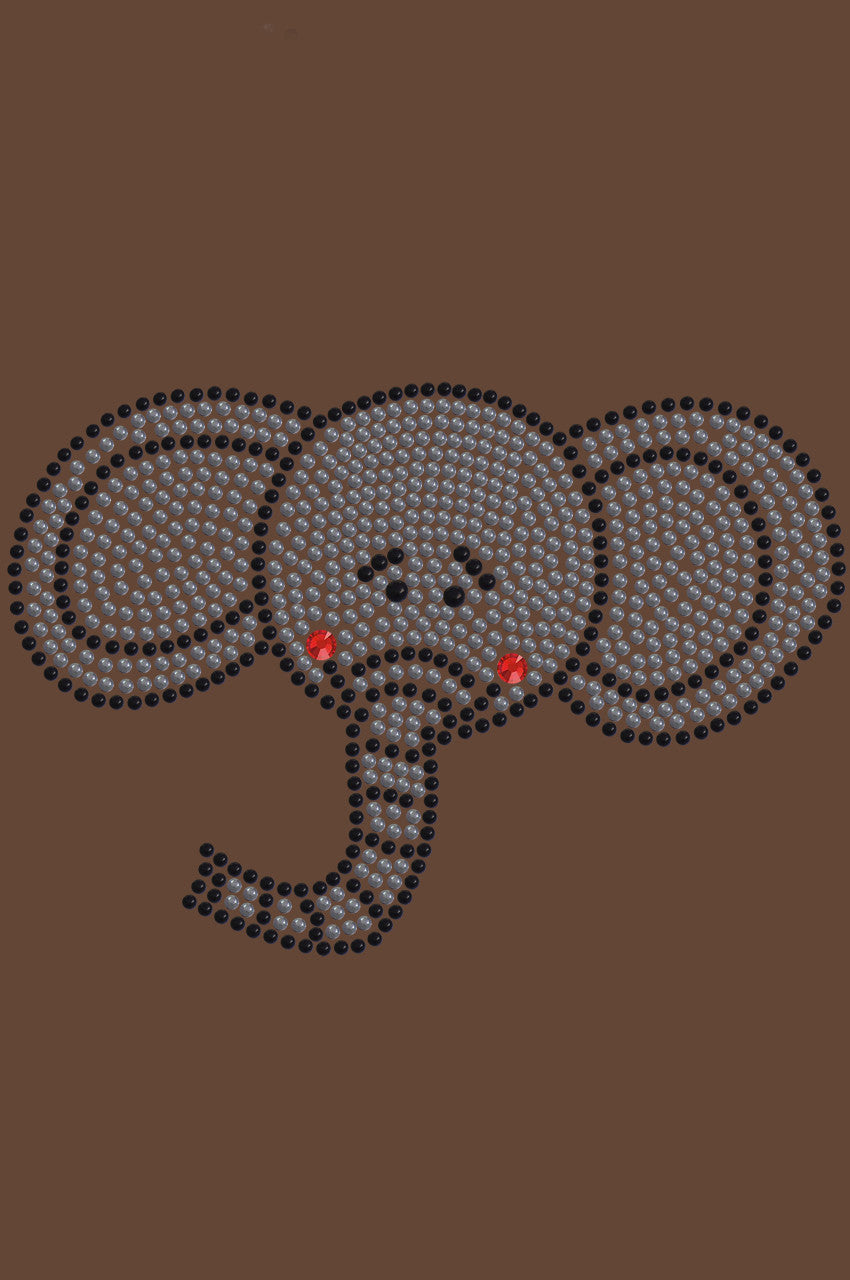 Elephant face - Womens T-shirt