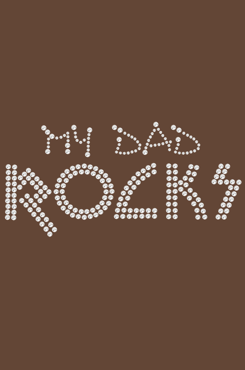 My Dad Rocks - Womens T-shirt