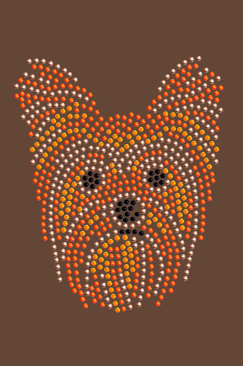 Yorkie Face 2 - bandana