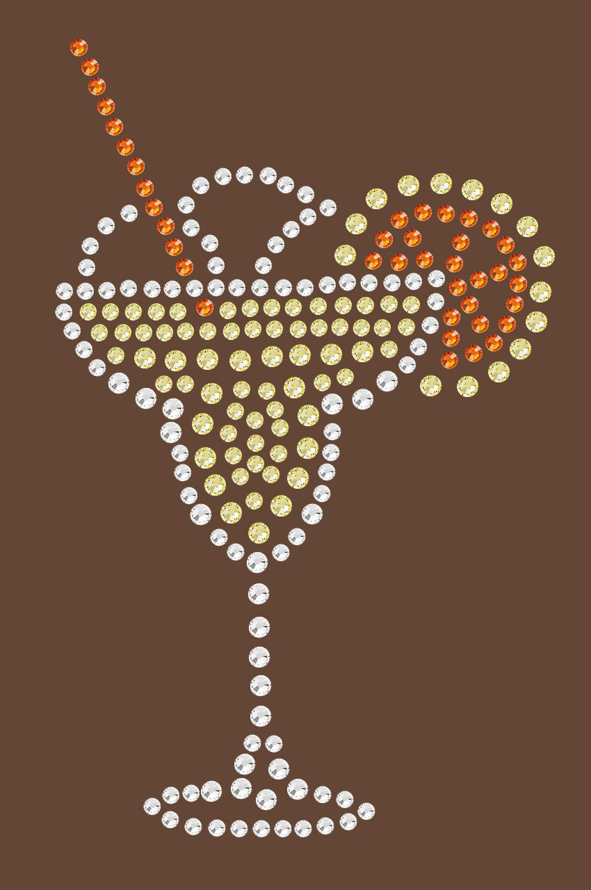 Pineapple Orange Tropical Drink - Womens T-shirt