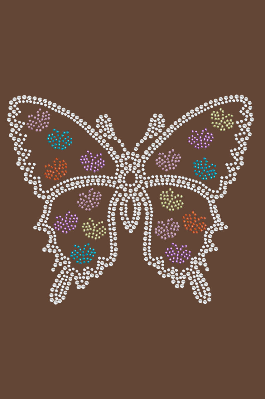 Butterfly with more Butterflies - Womens Tee