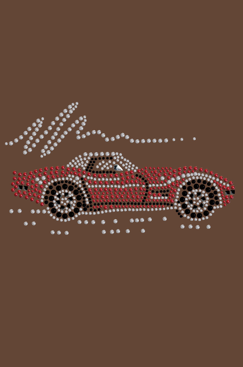 Red Corvette - Womens T-shirt