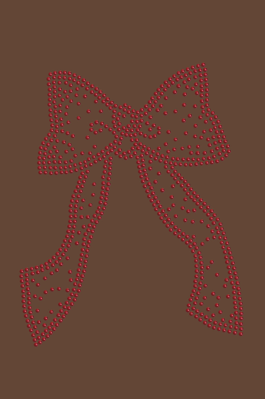 Bow (Red) - Womens T-shirt