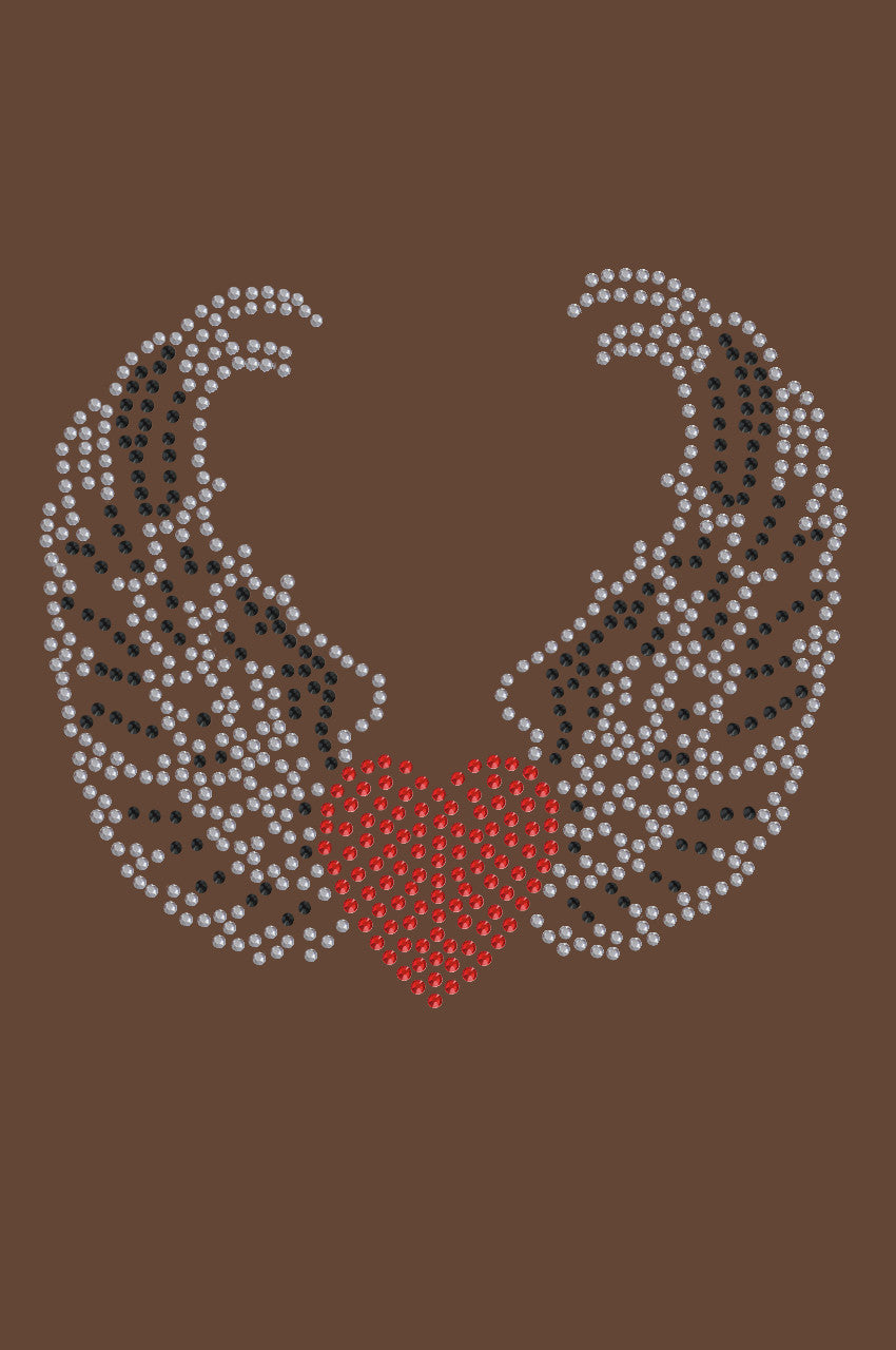 Heart with Wings 1 - Womens T-shirt