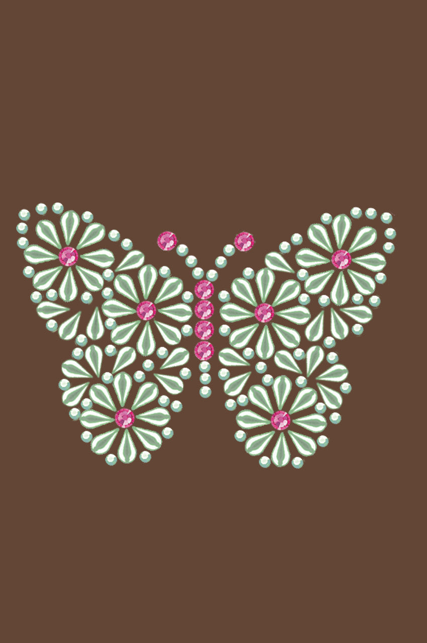 Green Nailhead Butterfly - Women's T-shirt