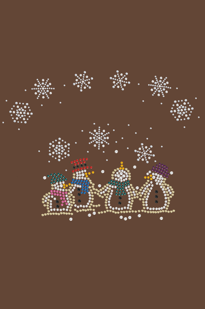 Snowman Family - Womens T-shirt