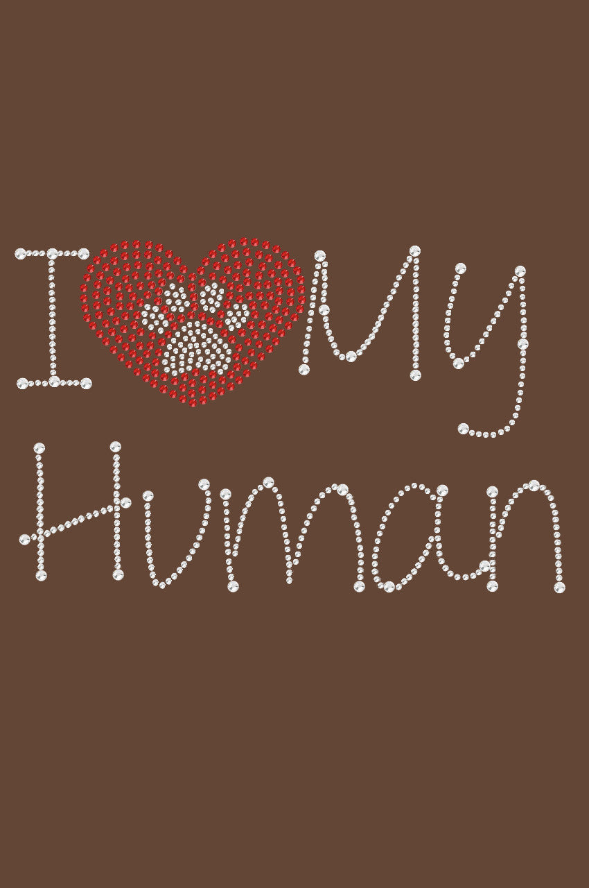 I Love My Human - bandana