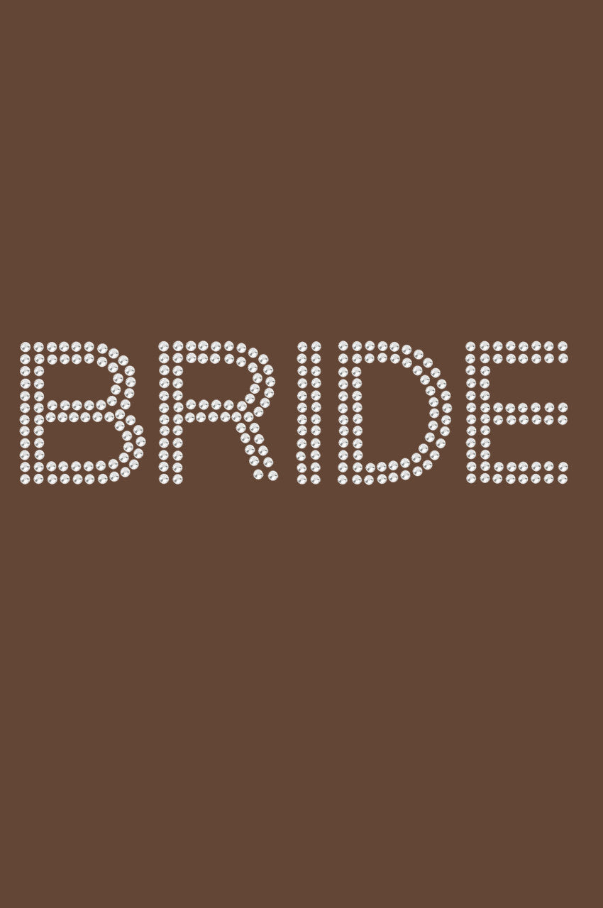 Bride (Large Block Letters)- Womens T-shirt