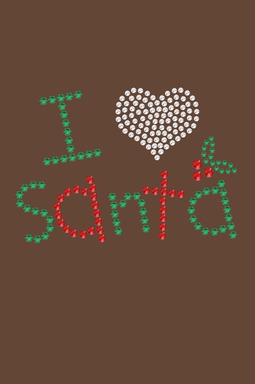 I Love Santa - Bandana