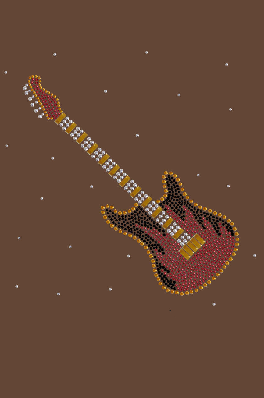 Guitar (Red & Gold) - Women's T-shirt