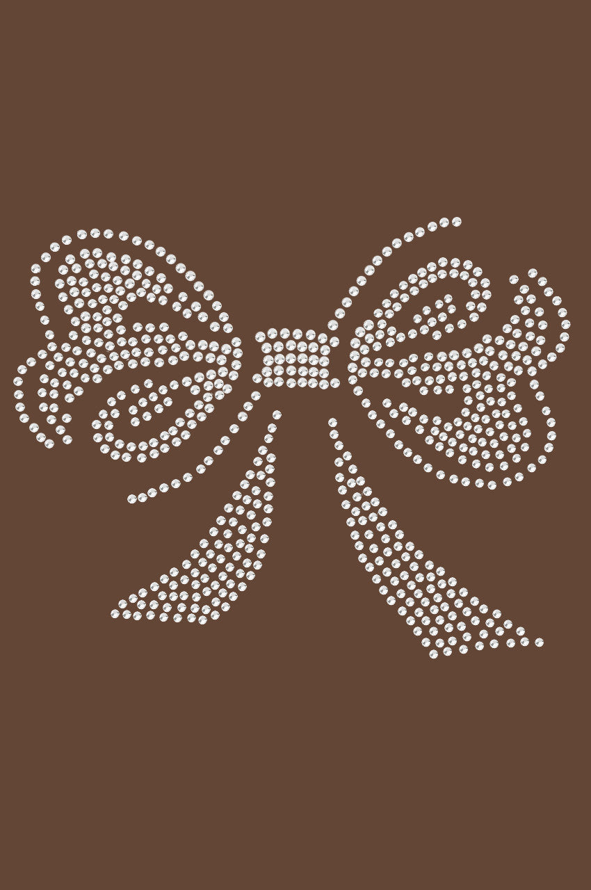 Bow (Rhinestones) - Womens T-shirt