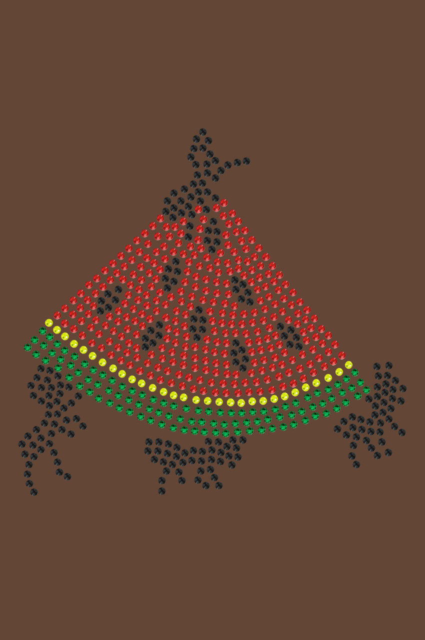 Watermelon with Ants - Womens T-shirt