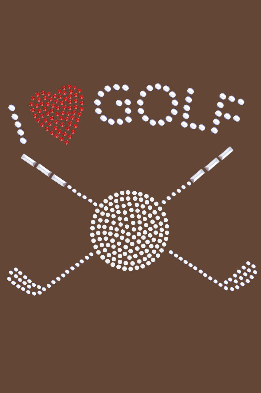 I Love Golf (Small) - Womens Tee