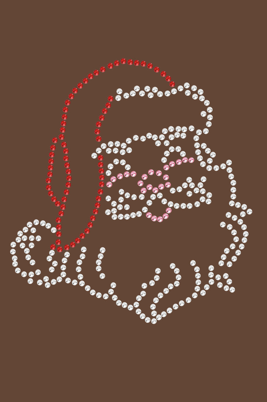 Santa Face Small - Womens T-shirt