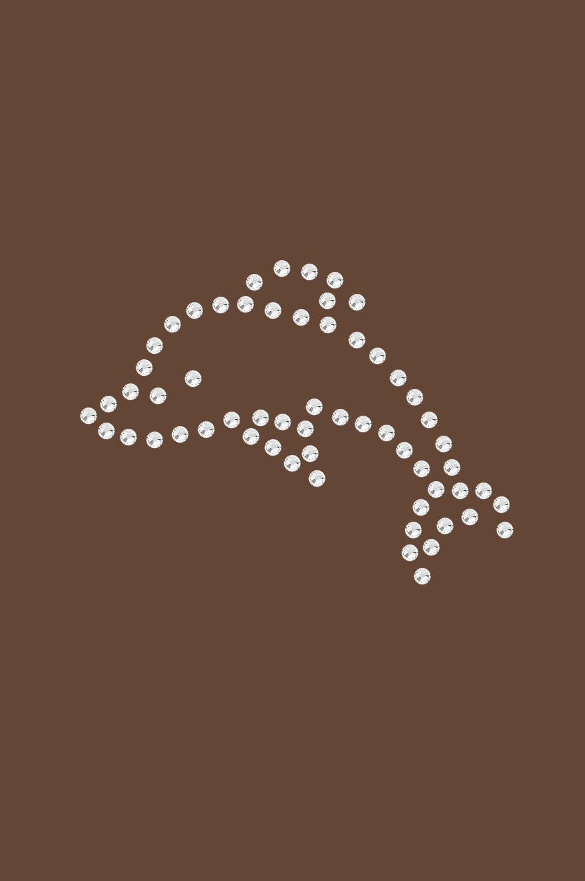 Dolphin (Small Rhinestone) - Women's T-shirt