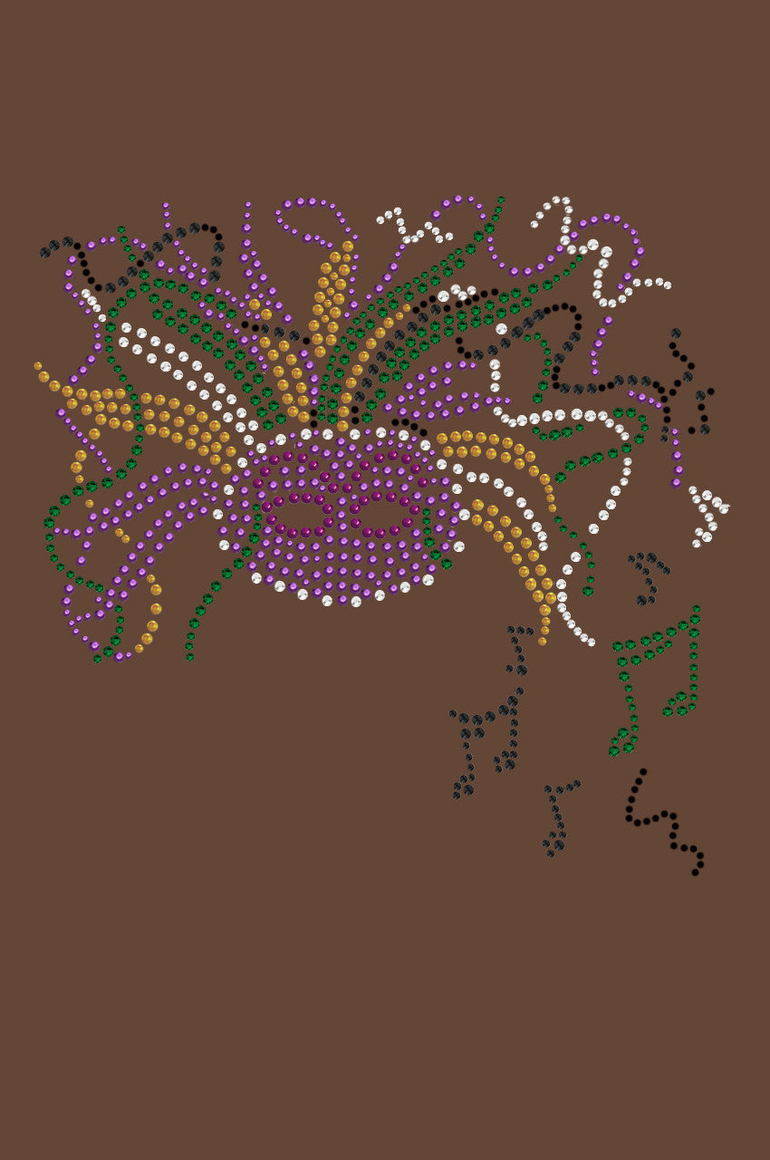 Mask with Music Notes - Women's T-shirt