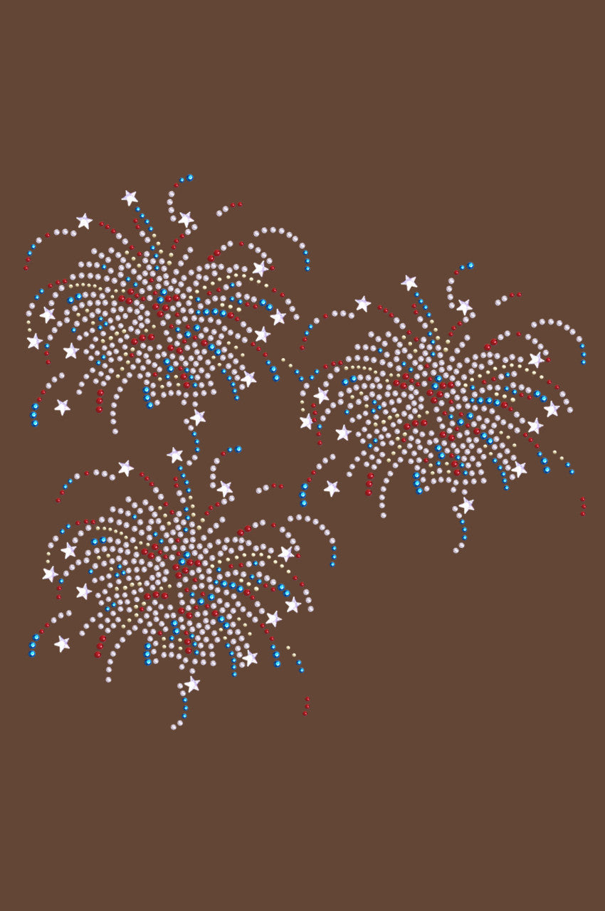 FIreworks (Cluster of Three) - Womens T-shirt