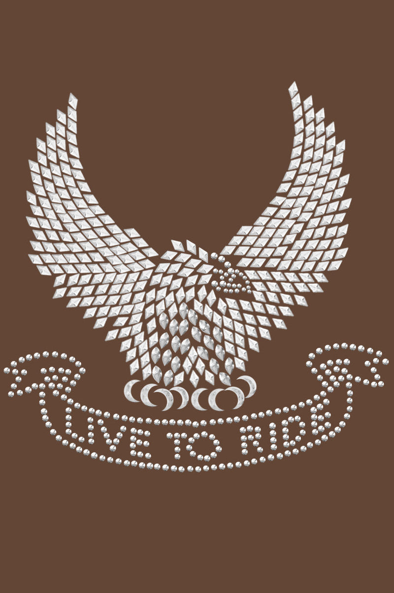 Live to Ride Eagle - Women's T-shirt